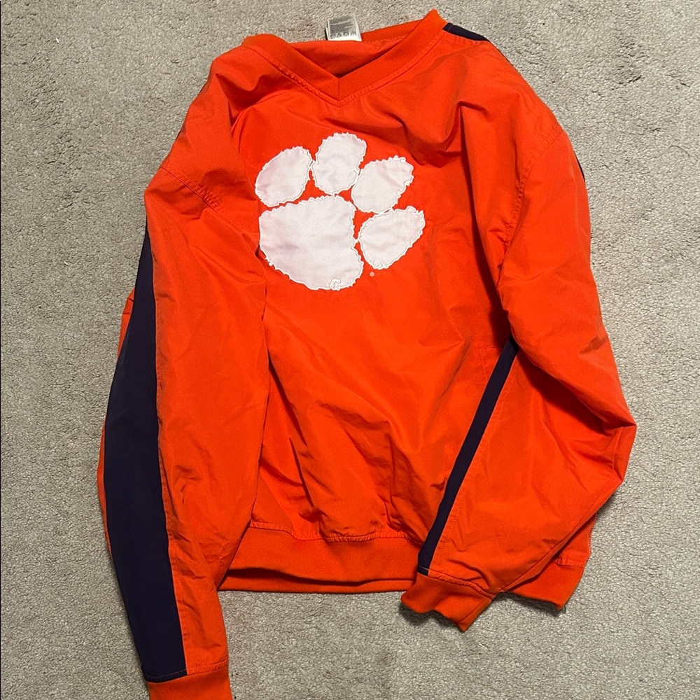 Knights Apparel Orange Sweatshirt with White Paw